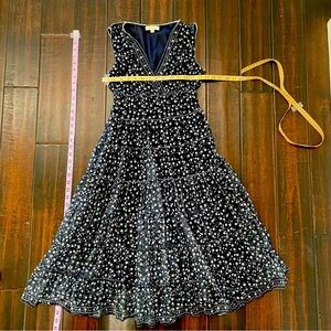 Max Studio Navy Sleeveless Dress, XS.